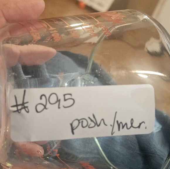 Pyrex Clear Glass Cup with Red Markings - Picture 6 of 6